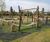 Timber natural play equipment for new play park in Kent 1