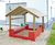 Sand Playing Sun Bakery Cottage - wood outdoor sand playhouse for kids 6