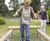 Balance Net Bridge Samba - outdoor wood rope bridge for playgrounds 1