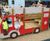 Fire Engine, Solo play unit - wooden playground fire truck for outdoor play 5