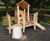 Winja Play Unit - wooden robinia playhouse for toddlers and nurseries 4