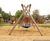 Parallel Swing - softwood playground nest swing for outdoor spaces 6