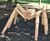 Thekla climbing spider - natural robinia wood playground climbing figure 5