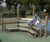 Eibini Arena - outdoor softwood seating set with figures and litter bin 2