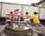 Neptune Roundabout - stainless steel playground spinning carousel for kids 2