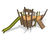 Jago Pirate Ship - robinia wood outdoor playground climbing structure 7