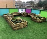 Sensory play area and garden for health charity - on this page