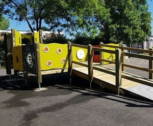 Bespoke inclusive play unit for Henry Tyndale School