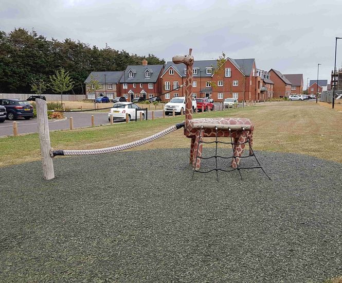 Playground created for Cala Homes housing development