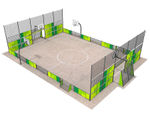 Multiple sports area bundle
