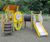 Salvia Play Unit - softwood outdoor playground structure for children 1