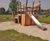 Jago Pirate Ship - robinia wood outdoor playground climbing structure 3