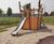 Jago Pirate Ship - robinia wood outdoor playground climbing structure 4