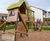 Milam Play Unit, Solo - robinia wood outdoor playground structure 1