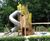 Old Wise Tree - robinia wood playground structure with slide and swings 2
