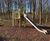 Lycon 1 play unit, solo - outdoor wood playground climbing structure 3