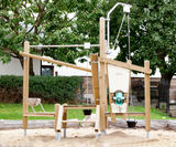Sand building site Green Woodpecker - on this page