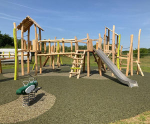 New adventure play area - Hinchingbrooke Country Park