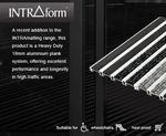 INTRAform DM 18mm & 12mm Aluminium Plank System
