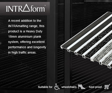 INTRAform DM 18mm & 12mm Aluminium Plank System