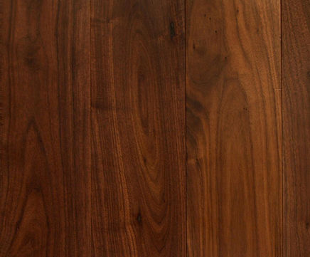 Black American walnut hardwood flooring