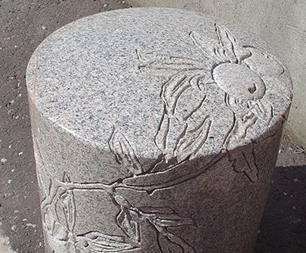 Granite bollards
