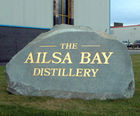 Natural stone identity signage