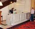 Bespoke granite reception desks