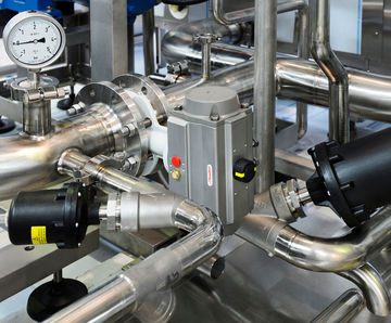GEMÜ PFA lined butterfly valves for API pharmaceuticals