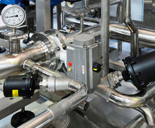 GEMÜ PFA lined butterfly valves for API pharmaceuticals