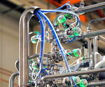 Sterile valve applications - eye ointment production