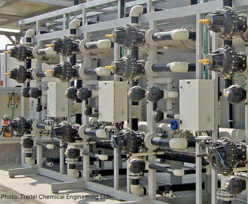 GEMÜ valves for boron decontamination of drinking water