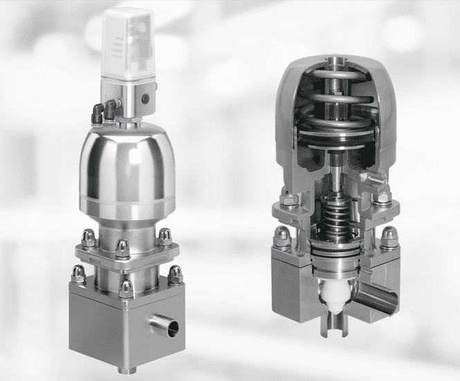 Small volume dosing using the GEMÜ 567 BioStar valve