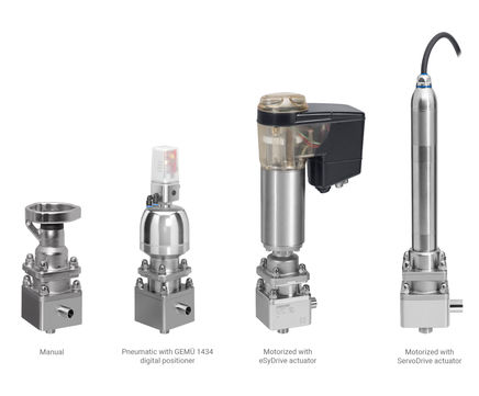 GEMÜ 567 BioStar aseptic and precision control valve