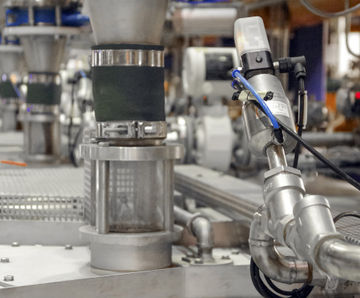 GEMÜ 550 globe valves in sugar centrifugation