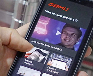 Take a step with into a mobile era GEMÜ Valves