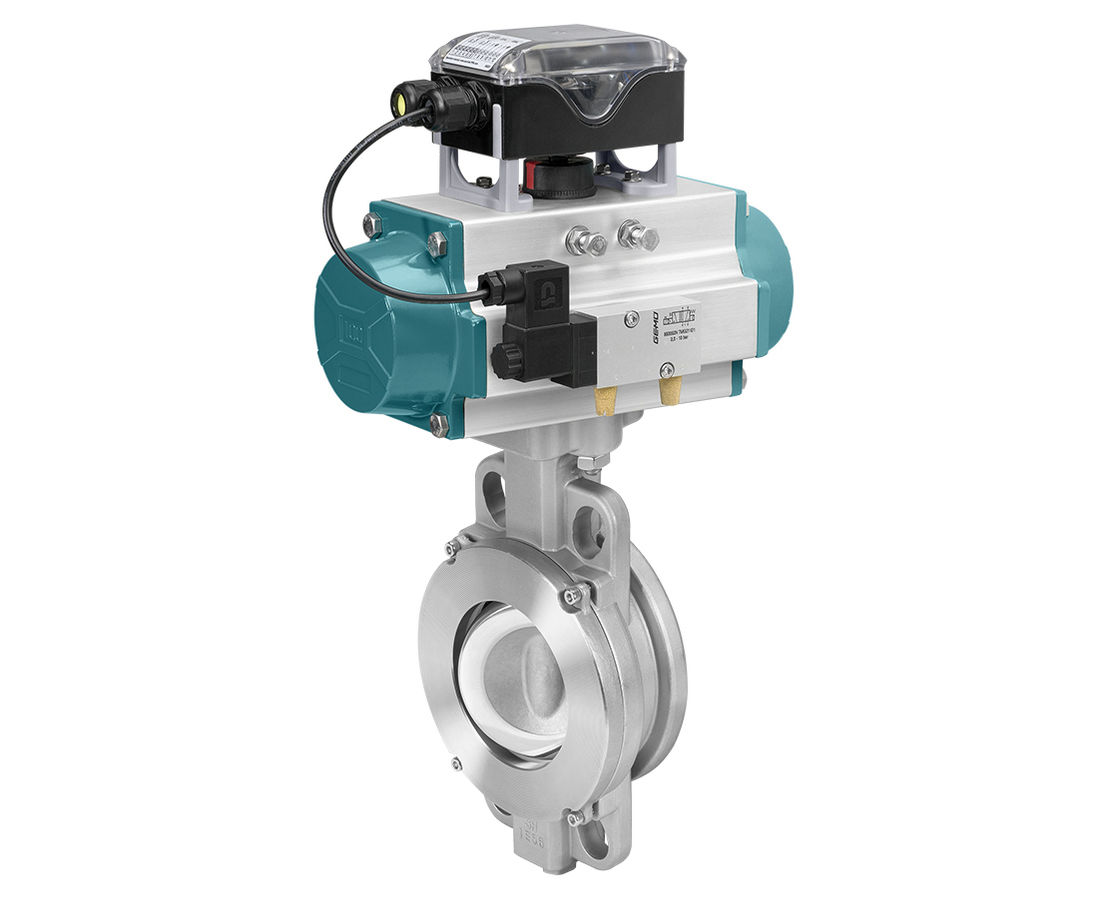 GEMU R471 Tugela pneumatic butterfly valve GEMÜ Valves ESI Enviropro