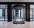 Automatic circular sliding doors for 1930's Art Deco building 0