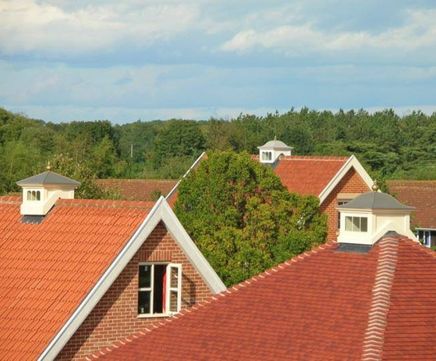 Cupolas for new-build housing estate