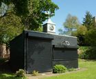 Cricket club clock tower