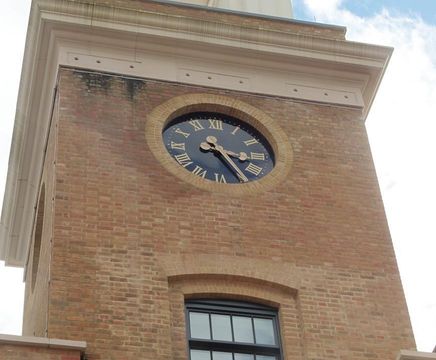 Classic Roman-style clocks for Dorset estate tower