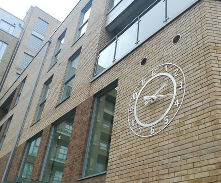 Replica 1500mm clock for housing redevelopment