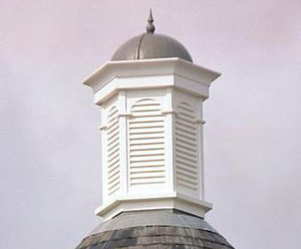 Hexagonal Roof Turrets