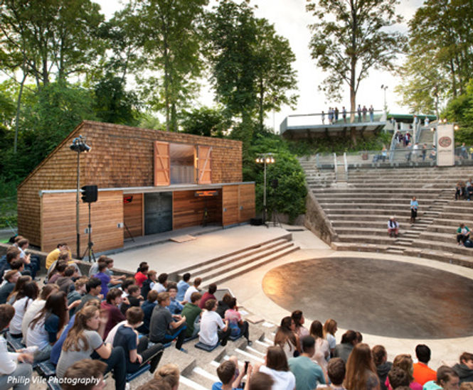 Shingles for historic Greek Theatre, Berkshire
