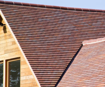 Hawkins clay plain tiles