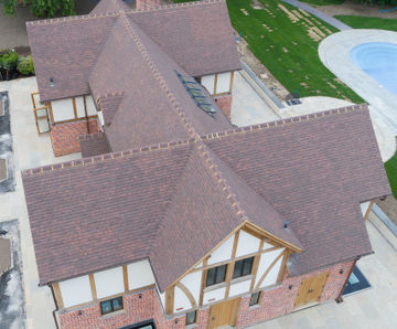 Canterbury Handmade clay plain roof tiles