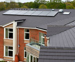 Riven Edgemere interlocking concrete slate-like roof tiles