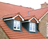 Mendip Interlocking Concrete Tile - double pantile - on this page