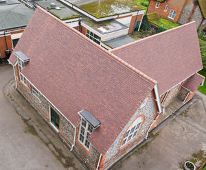 Historic school re-roofed with Acme Double Camber tiles