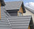 Interlocking concrete roof slates for exposed housing 0